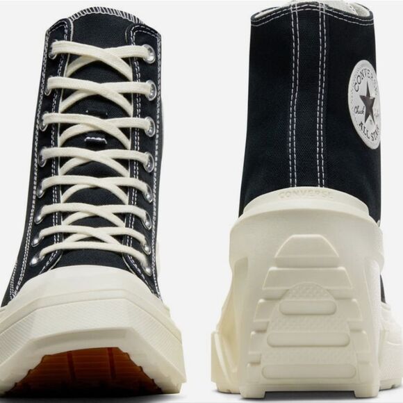 Converse Chuck 70 De Luxe High Top Wedge Platform Sneakers - Picture 7 of 16